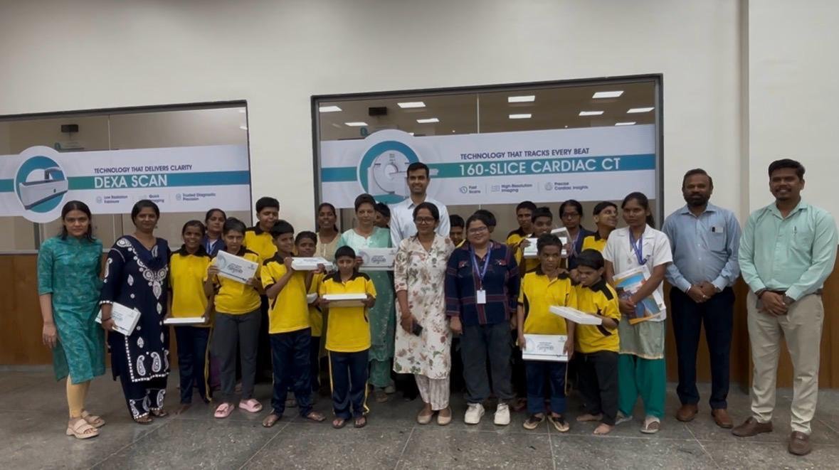 Children with Volunteers