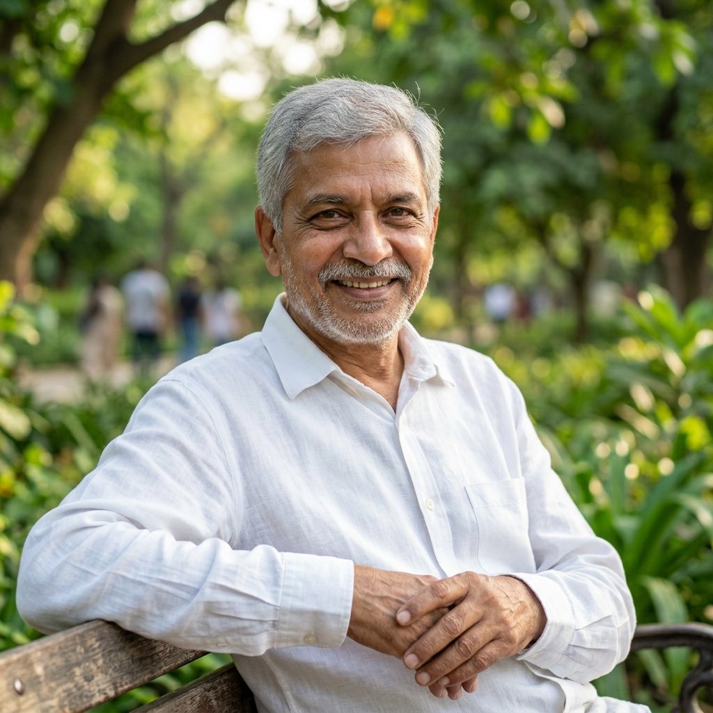 Ramesh smiling